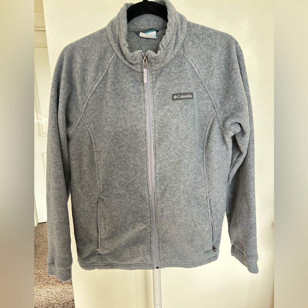 Columbia Kids Charcoal Fleece Jacket